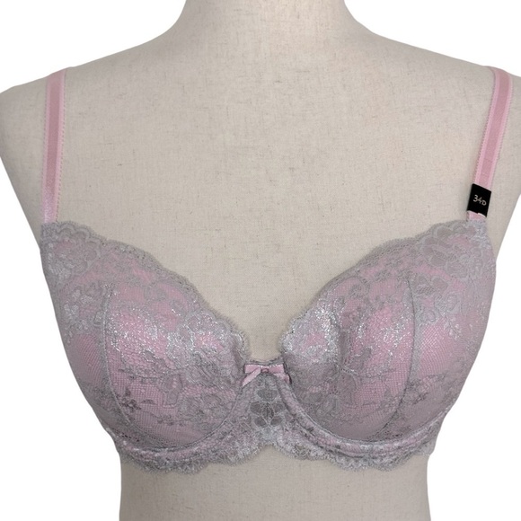NEW Victorias Secret Dream Angels Lined Demi  Bra size 34D - Picture 1 of 5